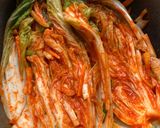 Foto langkah ke 9 dari resep Kimchi Sawi Putih dengan Gochugaru dan Gochujang (lama fermentasi 2 hari).