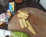 Foto langkah ke 1 dari resep Pisang keju nutella.