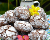 Foto del paso 4 de la receta: Galletitas craqueladas de mantequilla de maní y chocolate💜