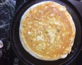 A picture of step 3 of Masala dosa.
