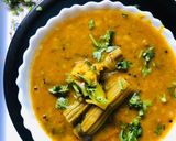 A picture of step 3 of Sambhar.
