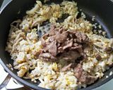 牛肉菌菇炒飯的食譜步驟7照片