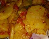 A picture of step 3 of Alu ki katliyan.