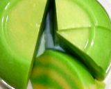 Foto langkah ke 9 dari resep Puding Pandan Roti Tawar.