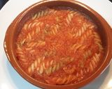 Foto del paso 4 de la receta Gratín de pasta a los dos quesos