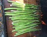 A picture of step 1 of California Farm Griddled Seared Asparagus.