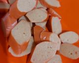 Foto langkah ke 1 dari resep Egg tofu sosis simple.