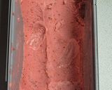 Une image de l'étape 3 de Glace légère au yaourt à la fraise.