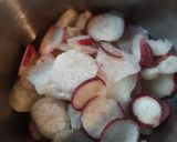 A picture of step 1 of Poke meets Congee.