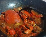 Foto langkah ke 3 dari resep Kepiting Saus Asam Manis.