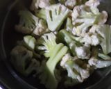 A picture of step 1 of Culliflower pokoda.