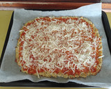Foto del paso 6 de la receta: Pizza con base de coliflor