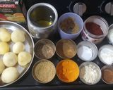 A picture of step 1 of Tandoori Aaloo Tikka.