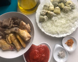 Foto del paso 1 de la receta: Paella al horno, al estilo de Alicante (con sofrito de cebolla)