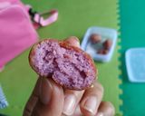 Foto langkah ke 6 dari resep Bola-bola donat ubi ungu gluten free (●'▽'●)ゝ.