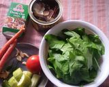A picture of step 4 of Palak ka healthy spicy juice.