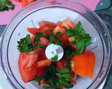 Foto del paso 4 de la receta: Boquerones al horno con de salsa de picadillo de tomates