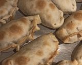 Foto del paso 9 de la receta: Empanadas de merluza y atún 🐟