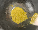 A picture of step 4 of Green Curry with Pork Balls.