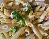 Penne pasta in white sauce recipe step 3 photo