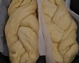 Foto langkah ke 6 dari resep Brioche tressée (roti kepang).