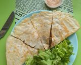 Foto langkah ke 4 dari resep Chicken Quessadilla.