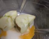 Foto del paso 1 de la receta: Licuado de mango🥭y manzana🍏verde🧃🥤🍹