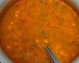 A picture of step 6 of Minestrone soup.