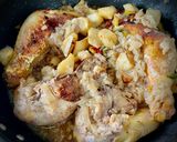 Foto del paso 3 de la receta: Pollo a la cerveza con verduras (sin horno)