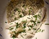 Une image de l'étape 3 de Plie, parmesan, basilic, basta.