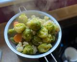 Cauliflower, carrots and Brussels sprouts curry recipe step 3 photo