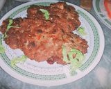 A picture of step 8 of Kachai qeemai kai kabab.