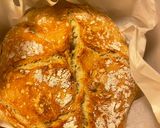 A picture of step 4 of Artisan style white bread.