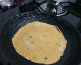 পালক মটর কা থেপলা(Palak Matar Ka Thepla recipe in Bengali) রেসিপির ধাপ 3 ছবি