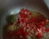 A picture of step 2 of Aaloo Gobi.