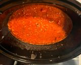 A picture of step 2 of Slow Cooker Beef & Cheese Pasta.