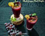 A picture of step 7 of Black Grapes Mint Mojito.