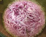 A picture of step 1 of Rainbow Spring Rolls.