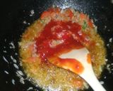 A picture of step 3 of Fry chana chat.