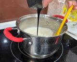 Hình bước làm 2 của món Thạch sô cô la siu núng na núng nính