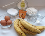Foto del paso 1 de la receta: Tarta invertida de banana