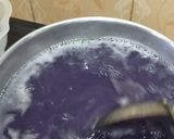 Foto langkah ke 3 dari resep Puding Bubur Sum-Sum Bunga Telang.
