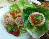 รูปขั้นตอนการทำที่ 6 ของ ไข่ม้วนปูอัด น้ำจิ้มซีฟู้ดวาซาบิ