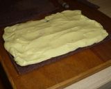 Pudingos vaníliakrém tortába, süteménybe recept fázis 5 fotója