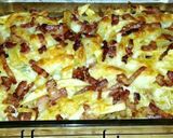 Foto del paso 7 de la receta: Lomo de merluza gratinada con mayonesa y varias guarniciones