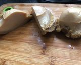 A picture of step 1 of Abalone cocktail.