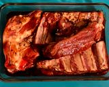 Foto del paso 5 de la receta: Pechito de cerdo en salsa roja malbec