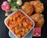 Foto langkah ke 7 dari resep Sambel Goreng Kentang Udang.