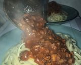 Foto del paso 6 de la receta: Tallarines 🍝 con ragú de chorizo 🐷