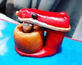 A picture of step 7 of Kitchen Themed Cake.